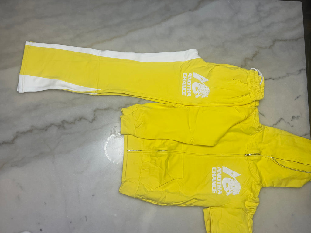 Yellow Jogging Suit